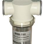 Filtro Agua Plastico 3/4 pol