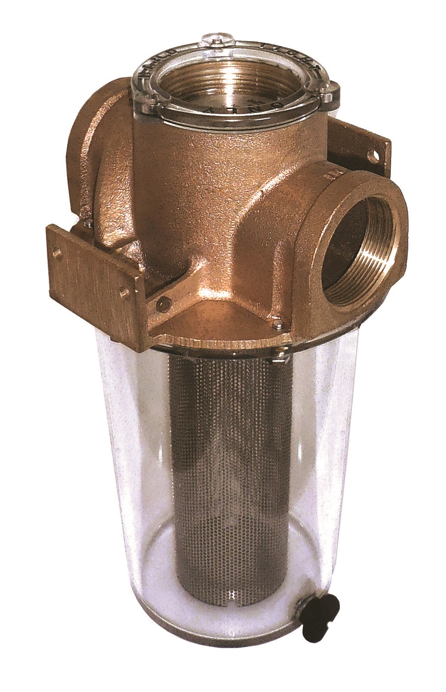 Filtro de Agua Bronze, Cesto Inox 3/4 pol
