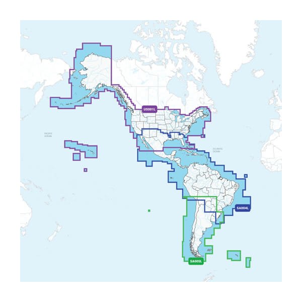 Carta Náutica Modelo Navionics Costa do Brasil Mais Rio Amazonas