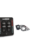 Painel com LED Flap para 2 Pistoes