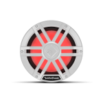 Subwooofer 10POL M-1 Branco Optix com LED RGB 1.000W 0-4 Ohms Rockford Fosgate