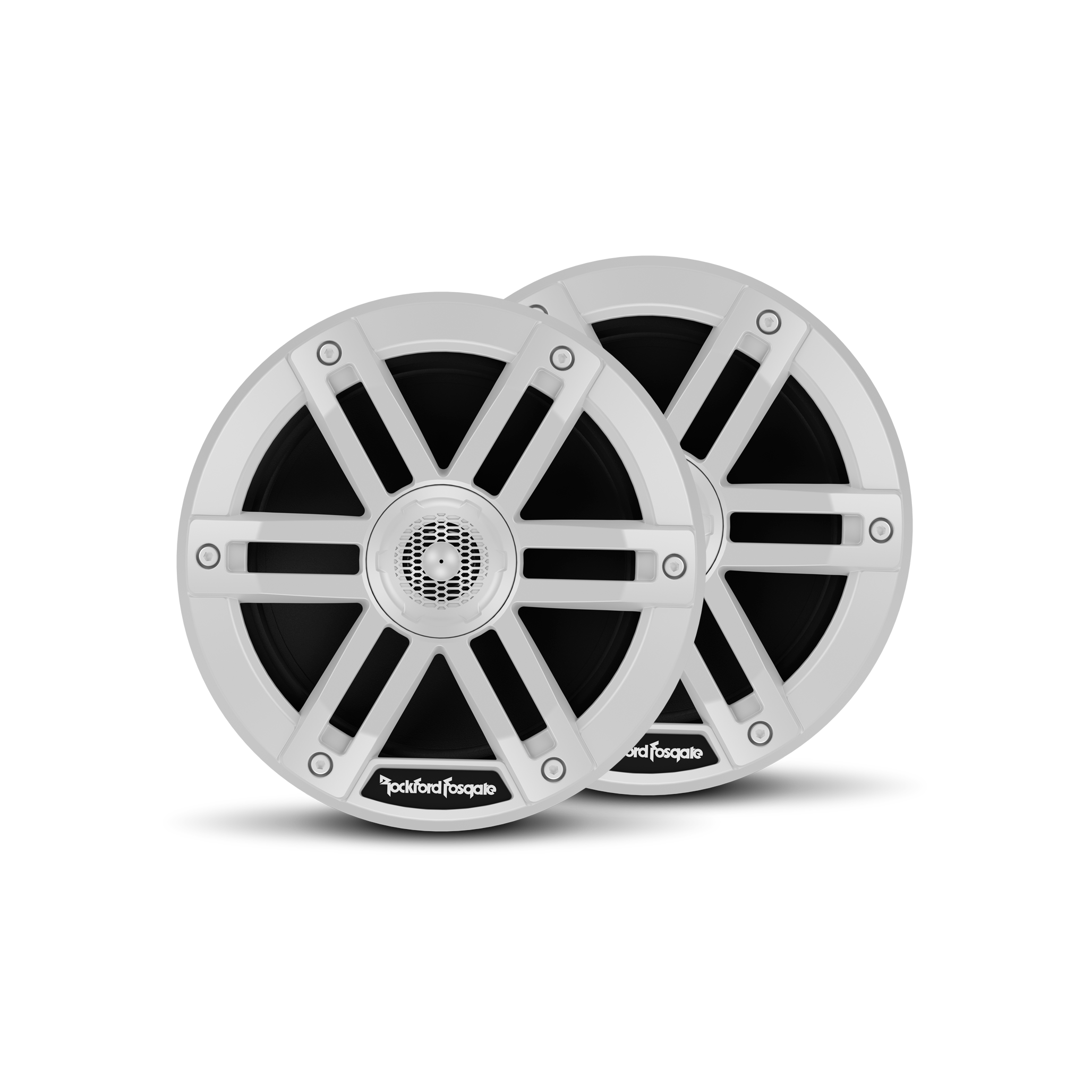 Alto Falante 6.5POL M-0 Branco Optix 250W 0-4 Ohms Rockford Fosgate (Par)
