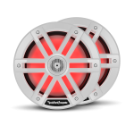 Alto Falante M1 8POL Branco Optix com LED RGB 600W 0-4 Ohms Rockford Fosgate (Par)